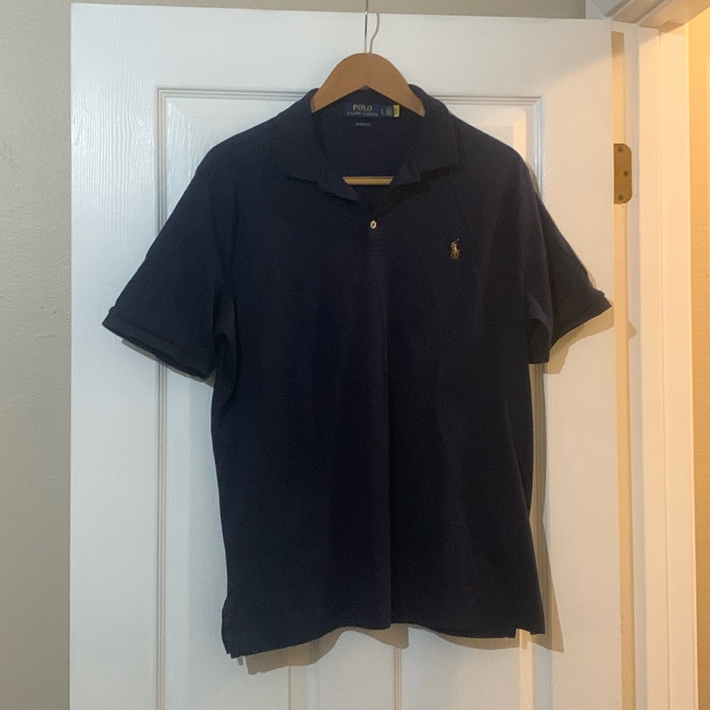 Polo Ralph Lauren Classic Fit Navy Polo